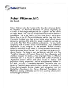 Microsoft Word - Klitzman.doc