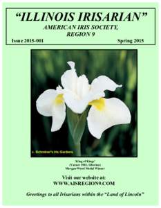 “ILLINOIS IRISARIAN” ILLINOIS IRISARIAN SPRINGAMERICAN IRIS SOCIETY,