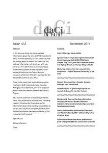 Microsoft Word - daCi Newsletter Nov 2011 Issue 12 2