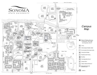 North Entrance  Lot O Parking & Information