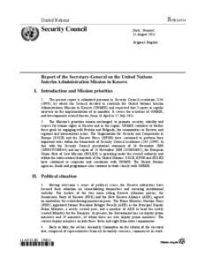 Geography of Europe / Politics of Kosovo / United Nations Interim Administration Mission in Kosovo / North Kosovo / Serbs of Kosovo / Autonomous Province of Kosovo and Metohija / Ahtisaari Plan / Kosovska Mitrovica / Pristina / Kosovo / Geography of Serbia / Independence of Kosovo