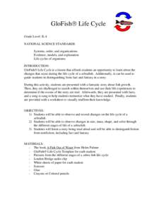 Microsoft Word - GloFish Life Cycle Lesson Plan
