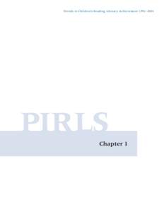 Trends in Children's Reading Literacy Achievement 1991—2001, Chapter 1