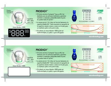 Centro Centripetal prodigy™ Superficie R2X™ Perla