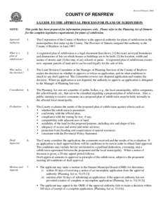 Real estate / Development control in the United Kingdom / Planning permission / Subdivision / Ontario Municipal Board / Town and country planning in the United Kingdom