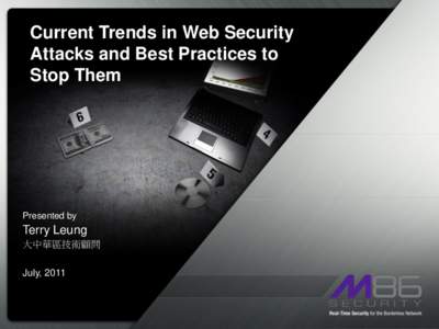 Current Trends in Web Security Attacks and Best Practices to Stop Them Presented by