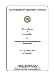 Energy in India / Torrent Power / Gujarat Urja Vikas Nigam / Madhya Gujarat Vij / Uttar Gujarat Vij / Dakshin Gujarat Vij Company Ltd. / Central Electricity Regulatory Commission / Paschim Gujarat Vij / Coal / States and territories of India / Energy / Gujarat