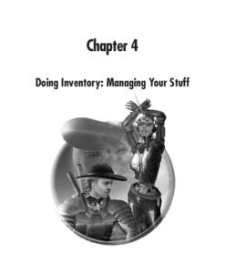 Win&Mac-Tight / How to Do Everything with Second Life / Richard Mansﬁeld[removed]Chapter 4 blind folio 59 Chapter 4 Doing Inventory: Managing Your Stuff