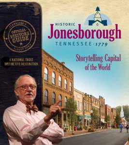 Literature / Geography of the United States / Jonesborough /  Tennessee / National Storytelling Festival / Donald Davis / Washington County /  Tennessee / Storytelling festival / Storytelling / Herald & Tribune / State of Franklin / Tennessee / Johnson City metropolitan area