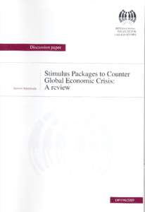 Sameer Khatiwada  Stimulus Packages to Counter Global Economic Crisis: A review