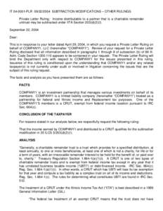 Public economics / Income tax in the United States / Political economy / Taxable income / Income tax / Internal Revenue Code / Tax exemption / Unrelated Business Income Tax / Corporate tax / Taxation in the United States / Taxation / Charitable remainder unitrust