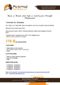 Economy of Spain / Málaga / Costa del Sol / Malaga / Spain / Tourism / Tourism in Spain / Province of Málaga / Fuengirola