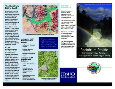 Hydrology / Hydraulic engineering / Spokane /  Washington / Spokane River / Snake River / Aquifer / Groundwater / Water resources / Aquifers in the United States / Geography of the United States / Idaho / Water