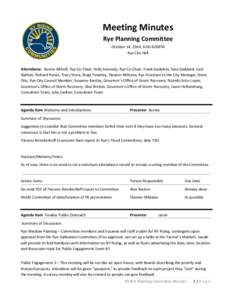 Microsoft Word - Rye Committee Meeting 8 Minutes[removed]doc