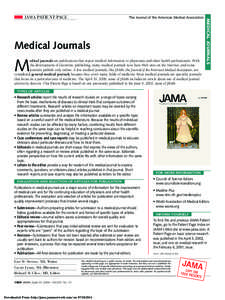 The Journal of the American Medical Association  Medical Journals M