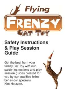 Safety Instructions & Play Session Guide Get the best from your frenzy Cat Toy with our safety instructions and play