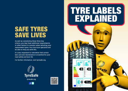 TYRE LABELS EXPLAINED SAFE TYRES