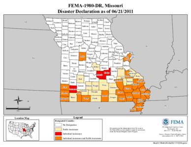 Index of U.S. counties / Missouri Circuit Courts