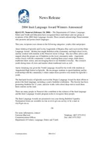 Microsoft Word[removed]C eng language awards.doc