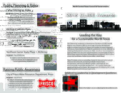 Public Planning & Policy  North Central Texas Council of Governments Dallas TOD District, Dallas Recipients: Prescott Group | City of Dallas