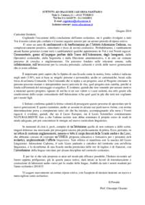 ISTITUTO ADORAZIONE CADORNA PARITARIO Viale G. Curreno, 21 – 10133 TORINO Tel/fax[removed][removed]E-mail: [removed] Indirizzo internet: www.adorazione.it