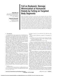 Humanoid robot / Robotics / Angular momentum / Kinematics / Gyroscope / Robot / Rotation around a fixed axis / Optimus Prime / Angular velocity / Physics / Rotation / Physical quantities