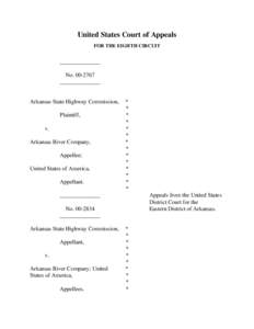 United States Court of Appeals FOR THE EIGHTH CIRCUIT ______________ No______________