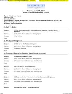 BoardDocs® LT For full access to the Agenda and BoardDocs, please visit:  1 of 6 http://www.boarddocs.com/ny/bhcsd/Board.nsf/vpublic?open