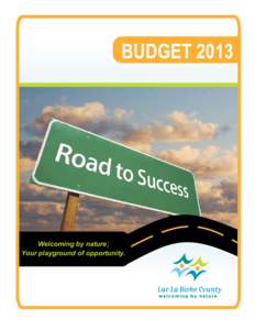 2013 BUDGET_Road to success_FINAL