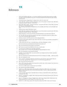 11  References 1  UNEP FI (2007): Half full or half empty?- A set of indicative guidelines for water-related risks and overview of emerging