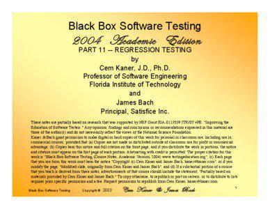 Black Box Software Testing[removed]Academic Edition