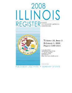 Volume 32, Issue 5 February 1, 2008 Pages[removed] TABLE OF CONTENTS February 01, 2008 Volume 32, Issue 5