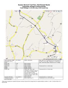 Microsoft Word - Sussex Branch Trail Run Northwest Route - Lafayette to Branchville.doc