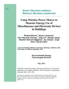 Electric power distribution / Electric power / Energy conservation / Measuring instruments / Electricity meter / Ember / Energy service company / Energy Star / Wi-Fi / Energy / Technology / Measurement