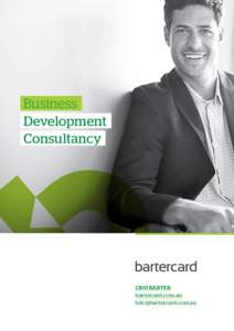 Business Development Consultancy 1300 BARTER bartercard.com.au