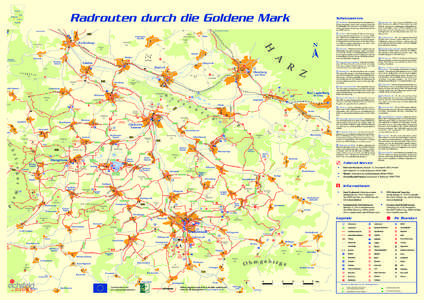 Radrouten durch die Goldene Mark  Sehenswertes