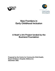 Noahs Ark Inclusion Project