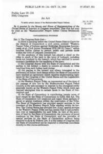 United States / History of North America / Mashantucket Pequot Tribe / Indian Territory / Pequot / Ledyard /  Connecticut / Federally recognized tribes / Connecticut Indian Land Claims Settlement / Indian Land Claims Settlements / Algonquian peoples / Aboriginal title in the United States / Connecticut