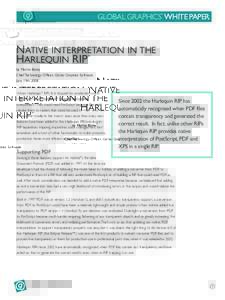 Native Interpretation in the Harlequin RIP