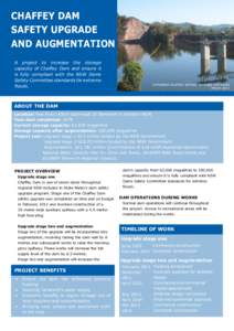 Hydraulic structures / Dams / Spillway / Geography of Sydney / Warragamba Dam / Ross River Dam / Geography of Australia / Hydraulic engineering / States and territories of Australia