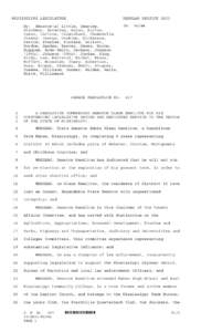 MISSISSIPPI LEGISLATURE  REGULAR SESSION 2003 By: Senator(s) Little, Dearing, Blackmon, Browning, Bryan, Burton,