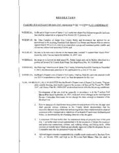 RESOLUTION CASE NO. SUP[removed]MP[removed]FREEDOM PARK MASTER PLAN AMENDMENT  WHEREAS,	 the Board of Supervisors of James City County has adopted by Ordinance specific land uses