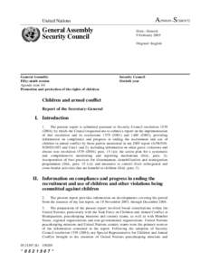 United Nations Security Council / Child labour / Military sociology / Disarmament /  Demobilization and Reintegration / Peacekeeping / United Nations Organization Stabilization Mission in the Democratic Republic of the Congo / Military of the Democratic Republic of the Congo / Military use of children / Human trafficking in the Democratic Republic of the Congo / Second Congo War / Democratic Republic of the Congo / Peace