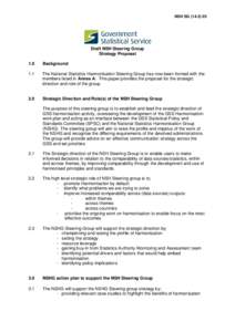 Microsoft Word - V1.0 NSHG Steering Group Strategy Paper 2014.docx