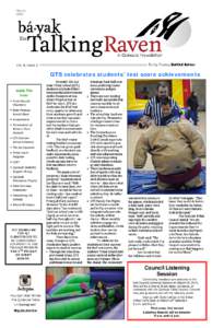 March 2014 Vol. 8, Issue 3  QTS celebrates students’ test score achievements