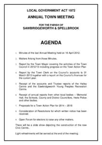 Local government in the United States / United States / Government / Spellbrook / Sawbridgeworth / Town meeting