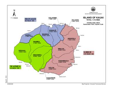 COMMISSION ON WATER RESOURCE MANAGEMENT KALIHIWAI  HANALEI