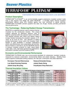 TERRAFOAM PLATINUM Data Sheet 4t Feb27 2014