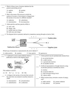 Nuclear physics / Quantum electrodynamics / Baryons / Radioactive decay / Alpha particle / Gamma ray / Beta particle / Neutron / Particle decay / Physics / Radioactivity / Radiation