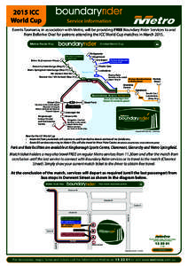 Geography of Oceania / Hobart / Tasmania / Rosny Park /  Tasmania / Roches Beach /  Tasmania / Hobart Bus Station / Rosny Park Transit Mall / Geography of Tasmania / Geography of Australia / Transport in Hobart